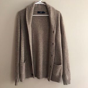 J. Crew Men’s Lambswool Cardigan size Medium